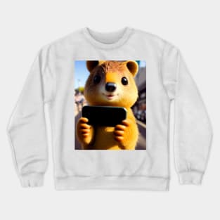 Quokka Selfie 09 Crewneck Sweatshirt